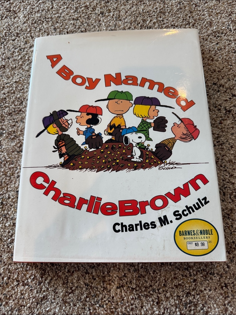 Vintage A Boy Named Charlie Brown by Charles M. Schulz